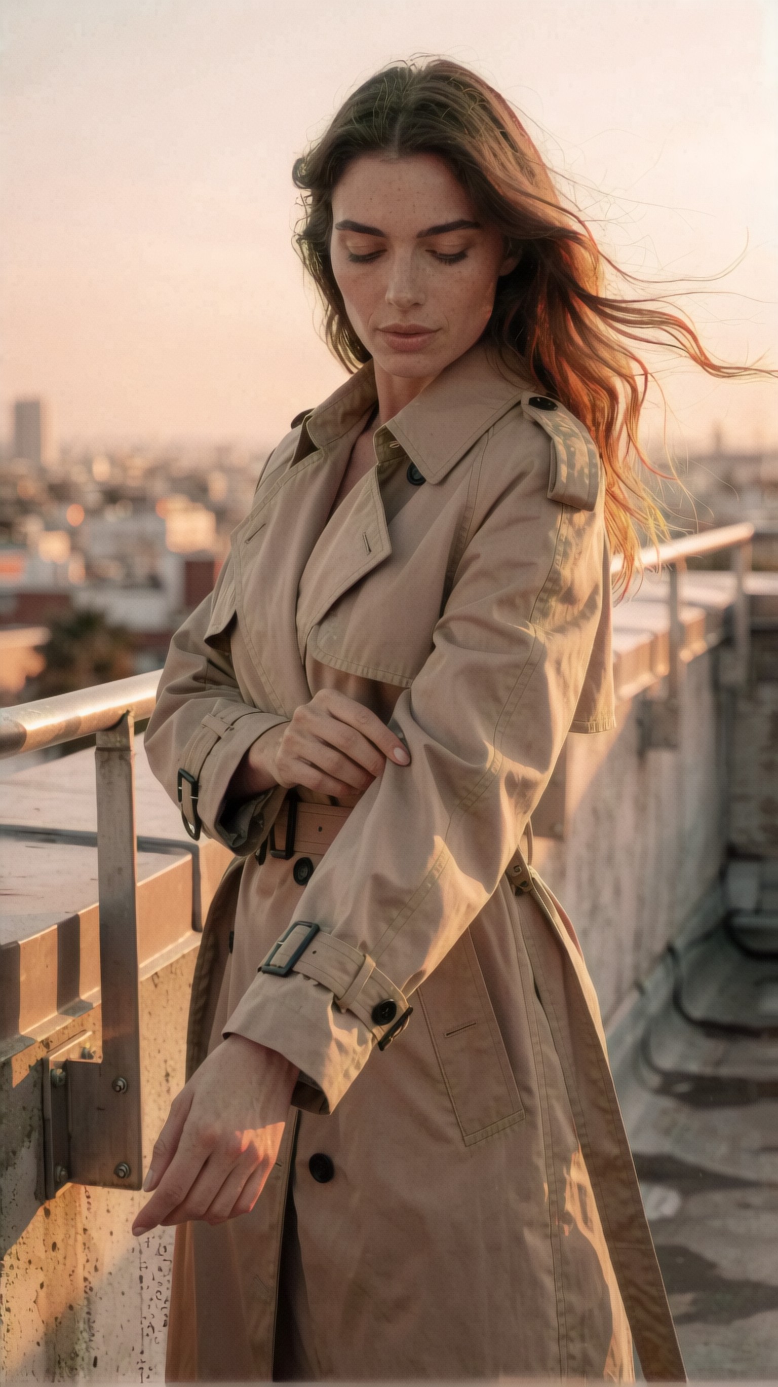 Golden hour fashion realism