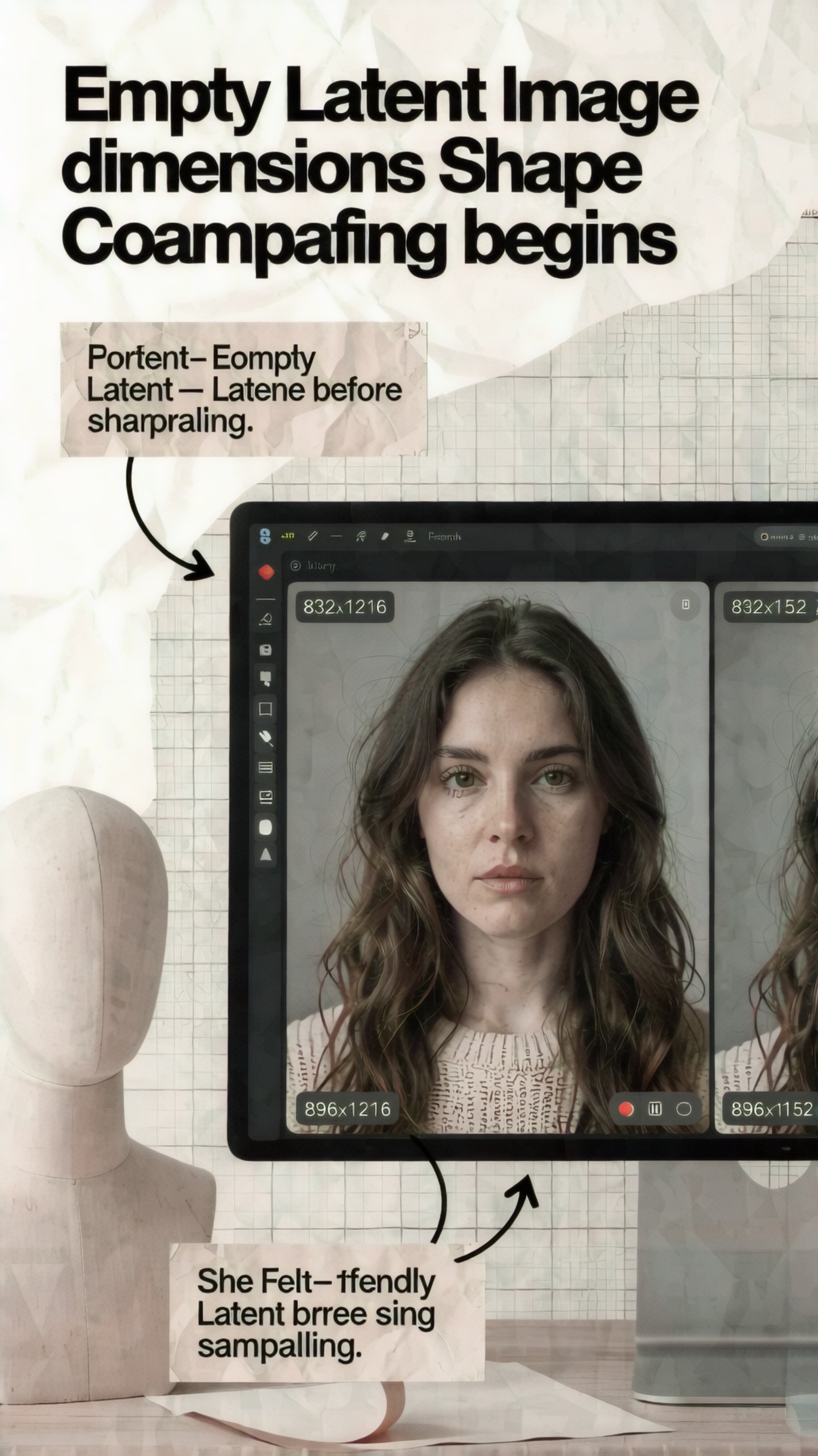 portrait aspect ratio latent comparison