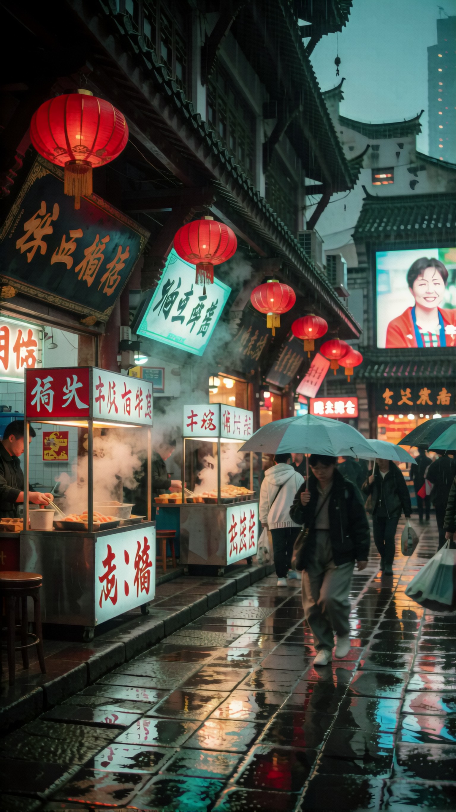 Chinese street scene localization test