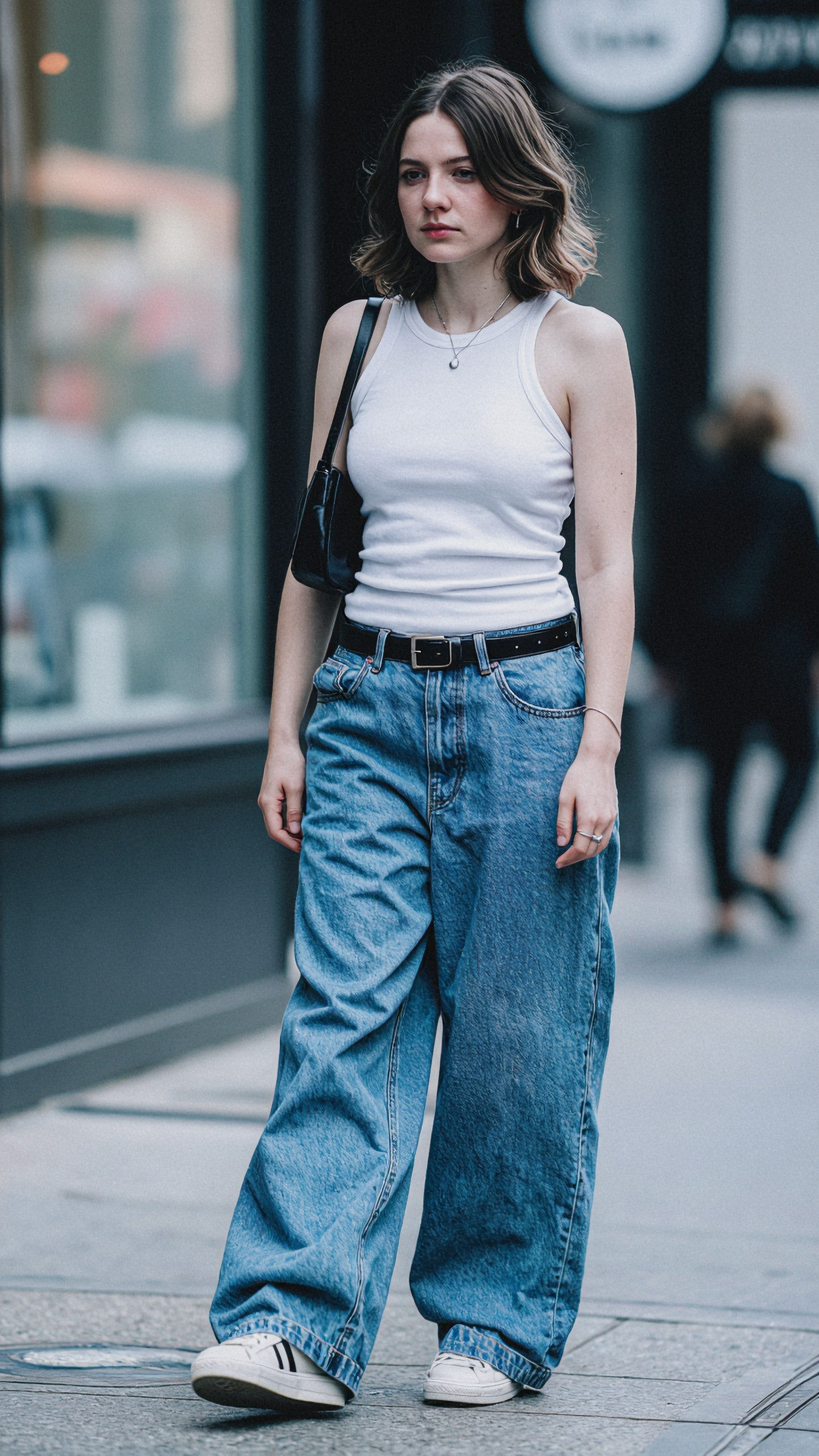 Baggy Denim Streetwear Trend: Why Clean Tanks Are Everywhere in American Streetwear This Week 한국어 요약