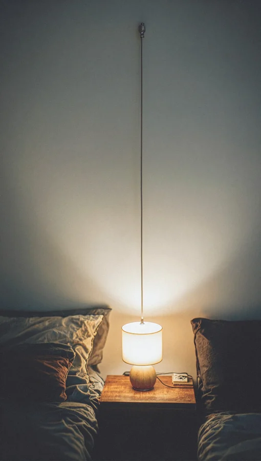 Warm Evening Glow In Cozy Room