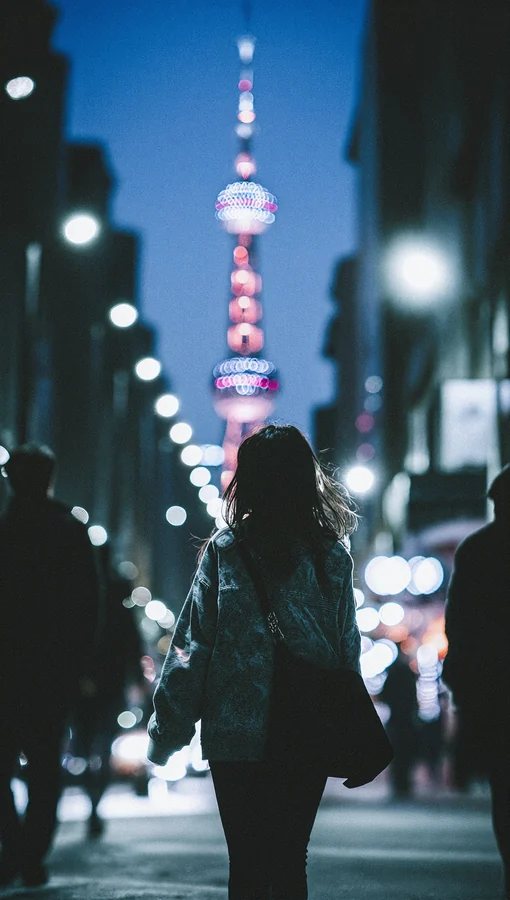 Denim Street White Red City