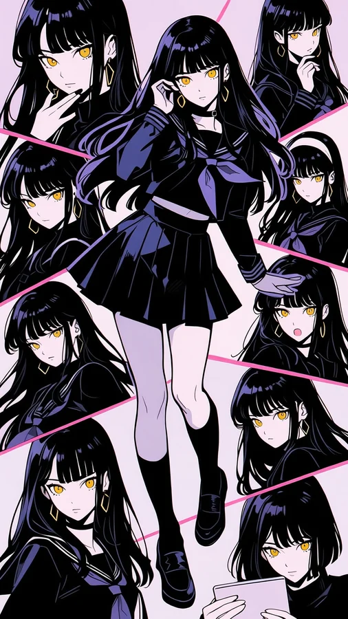 Anima Base anime illustration vertical 9 16