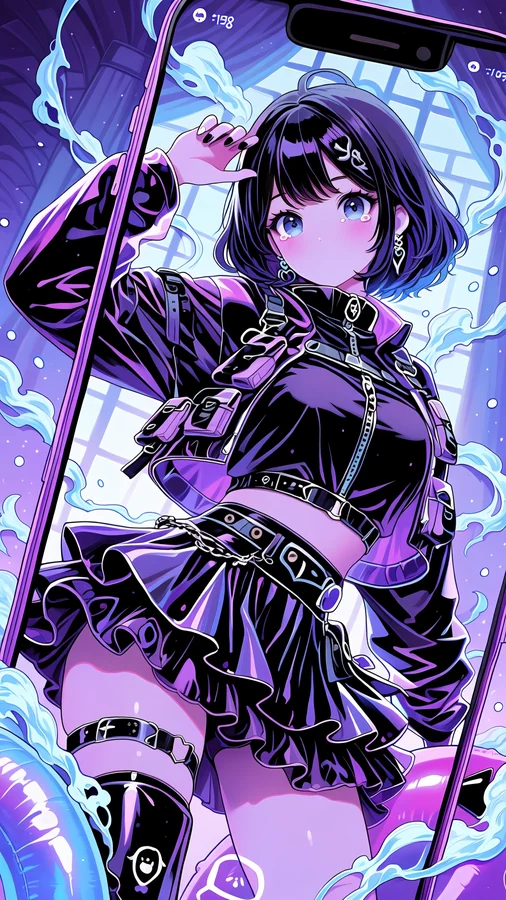 Anima Base anime illustration vertical 9 16