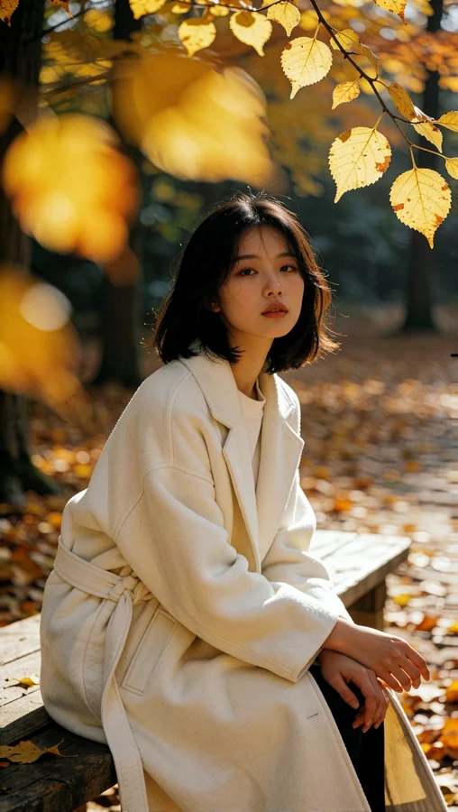 Autumn Leaves Gentle Glow