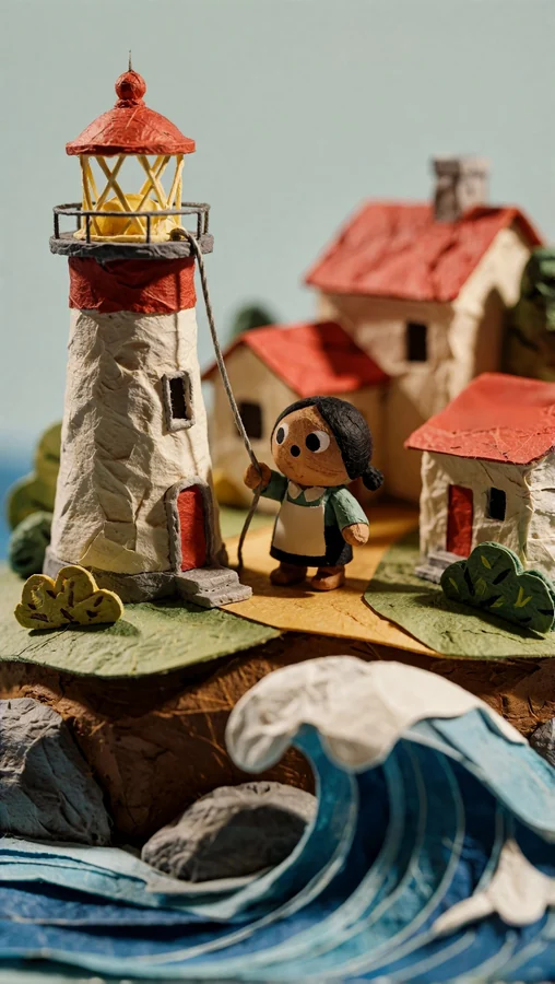 Lighthouse Keeper by the Sea