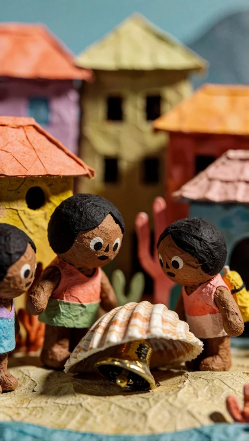 Paper Dolls Discover Shell Bell