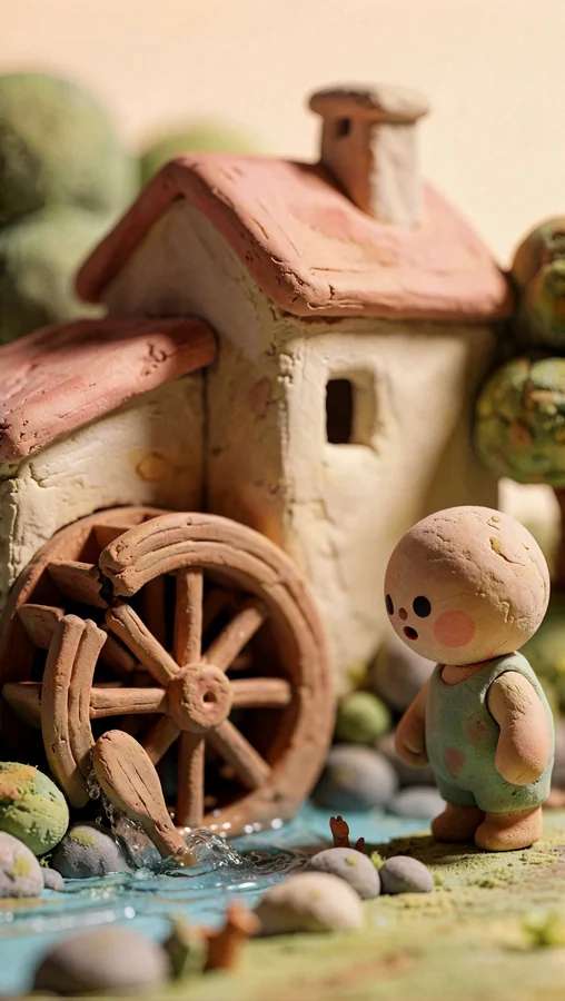 Clay Boy by Waterwheel House